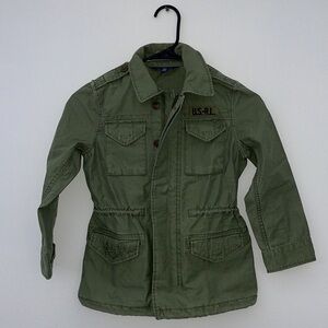 Ralph Lauren Olive Green Army Jacket